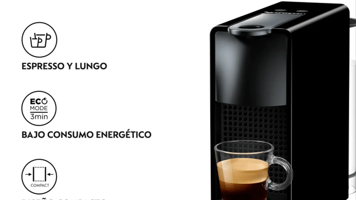 KRUPS Nespresso Essenza Mini XN1108 (negra) foto 3